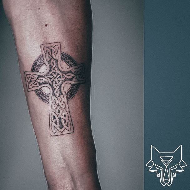 Minimal Irish Tattoo For Women