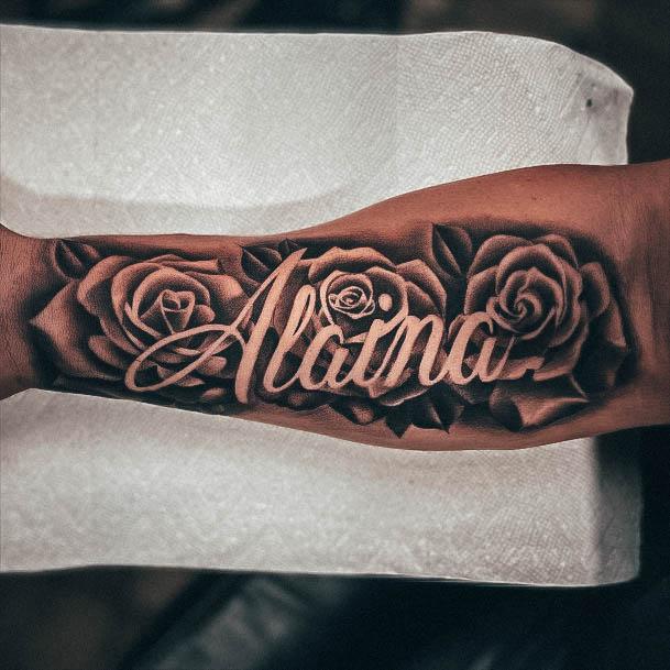 Top 100 Best Name Tattoos For Women - Tribute Word Design Ideas