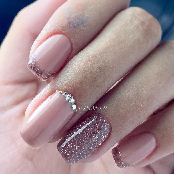 Minimal New Years Nail For Women