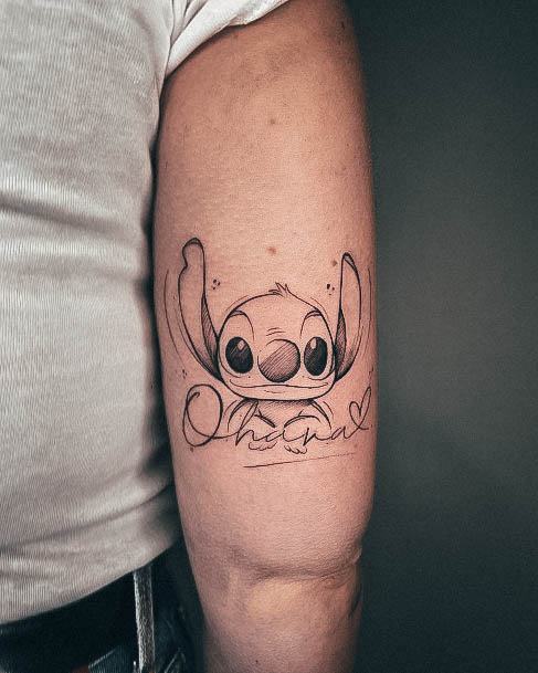 Minimal Ohana Tattoo For Women