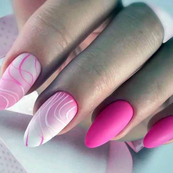 Minimal Pink Summer Nail For Women