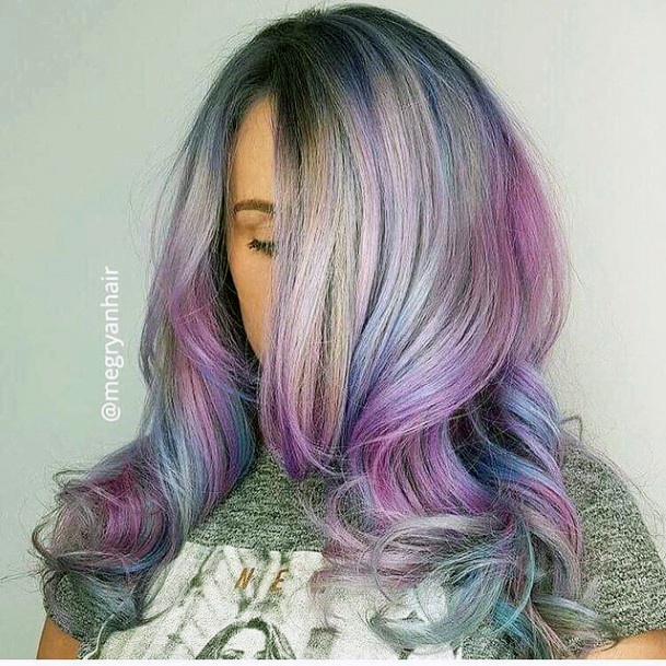 Minimal Purple Hairstyles For Women