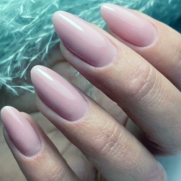 Minimal Rose Pink Nail For Women