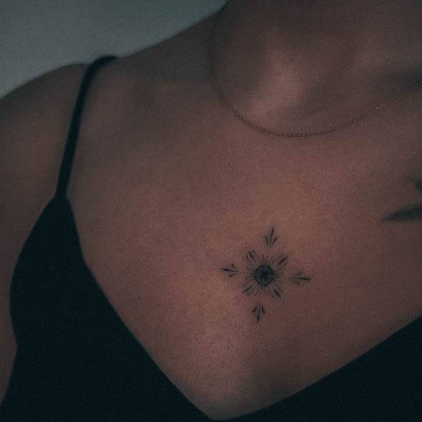 Minimal Small Simple Tattoo For Women