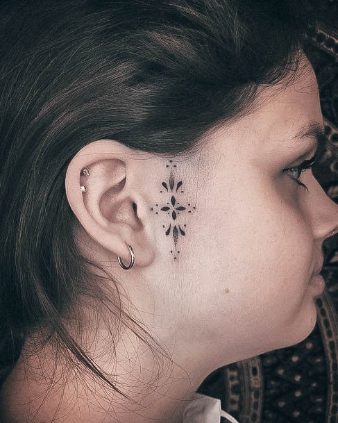 Minimal Spiritual Tattoo For Women