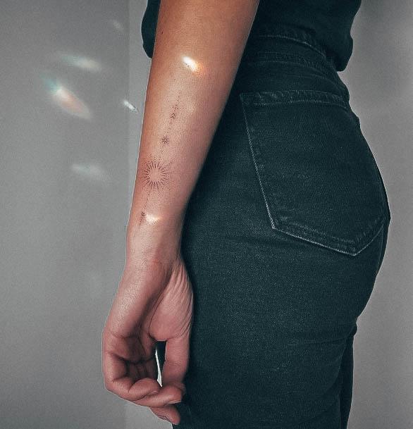 Minimal Star Tattoo For Women