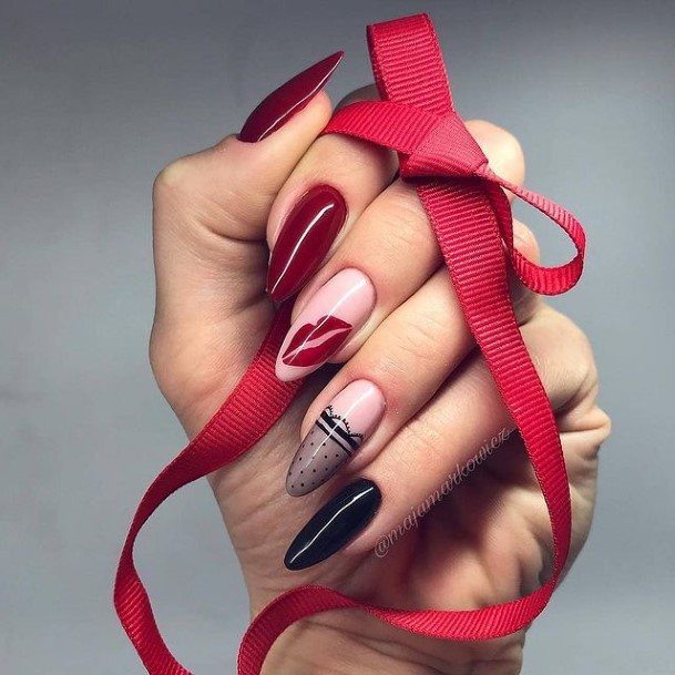 Minimal Valentines Day Nail For Women