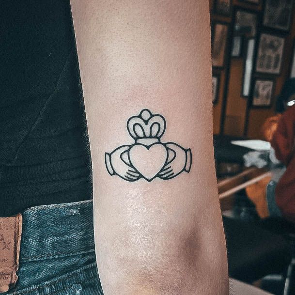 Minimalistic Womens Irish Tattoo Designs