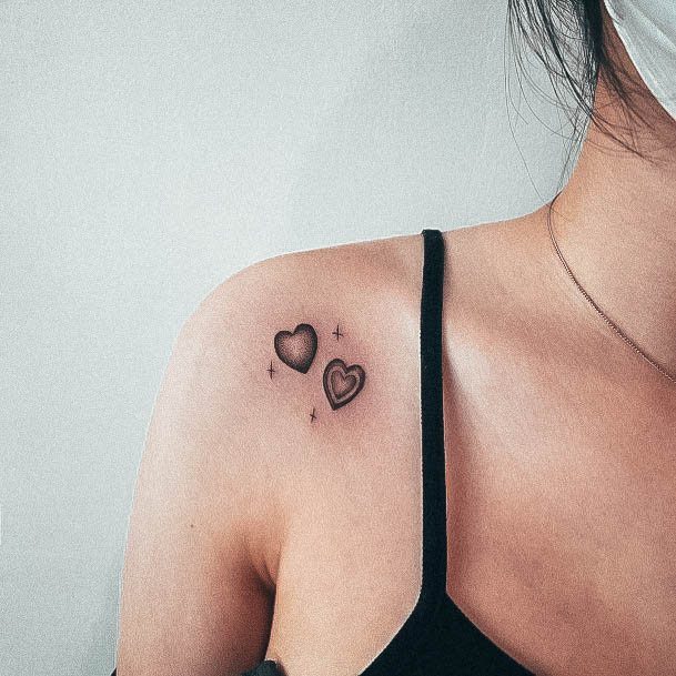 Minimalistic Womens Love Tattoo Designs