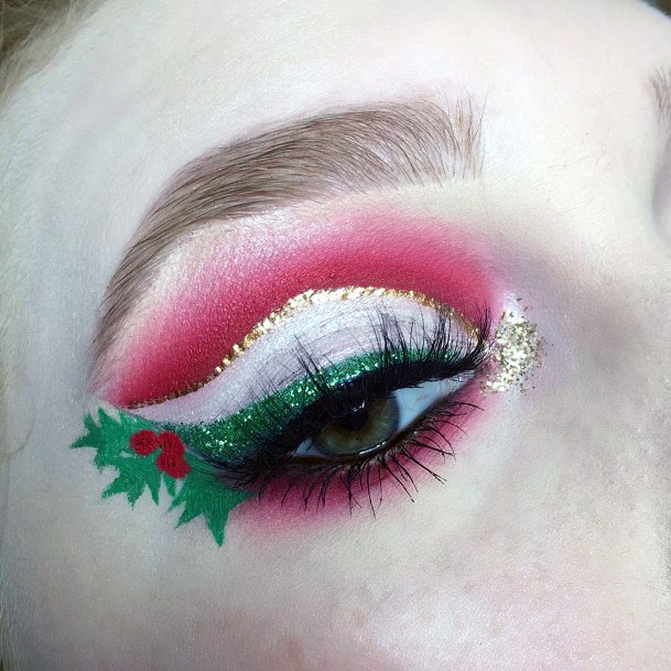 Mistletoe Christmas Eyeshadow Women