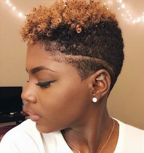 Modern Black Womens Hairstyle Ideas For Tapered Shaved Curly Black