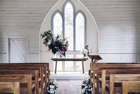 Modern Church Wedding Decorations