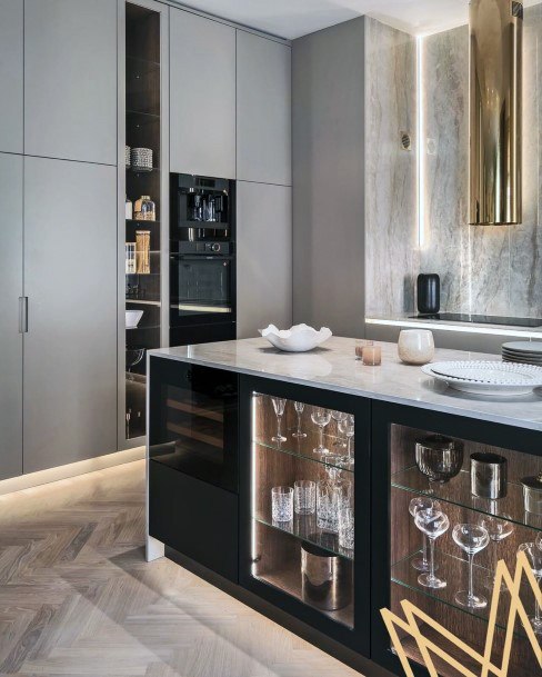 Modern Kitchen Ideas Luxury Gold
