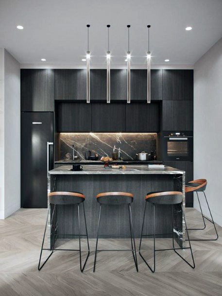 Modern Kitchen Ideas With Bar Stool Seating