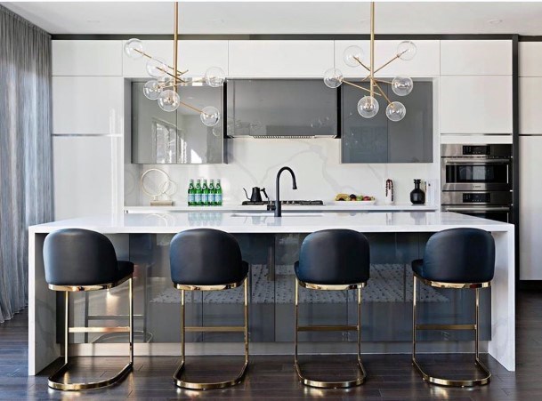 Modern Luxury Glossy Kitchen Cabinet Ideas