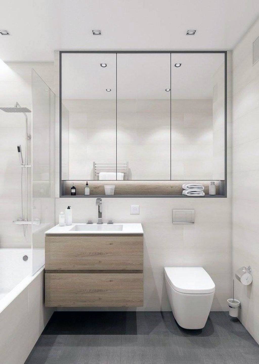 Modern Simple Bathroom Cabinet Ideas