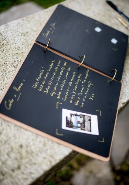 Modern Wedding Guest Book Ideas