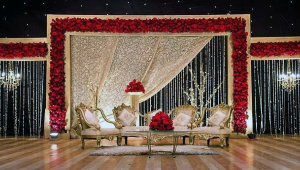 Modern Wedding Stage Decorations