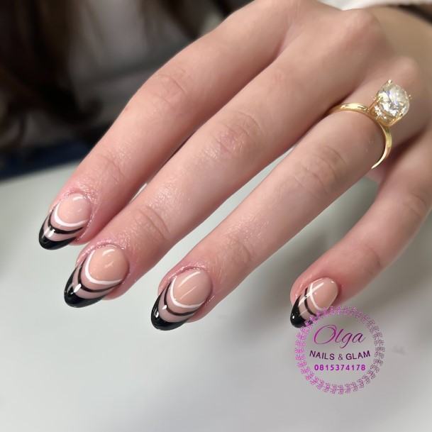 Monochrome Nail Design Inspiration For Women