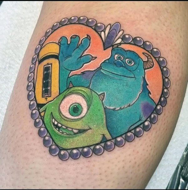 Monsters Inc Female Tattoo Designs