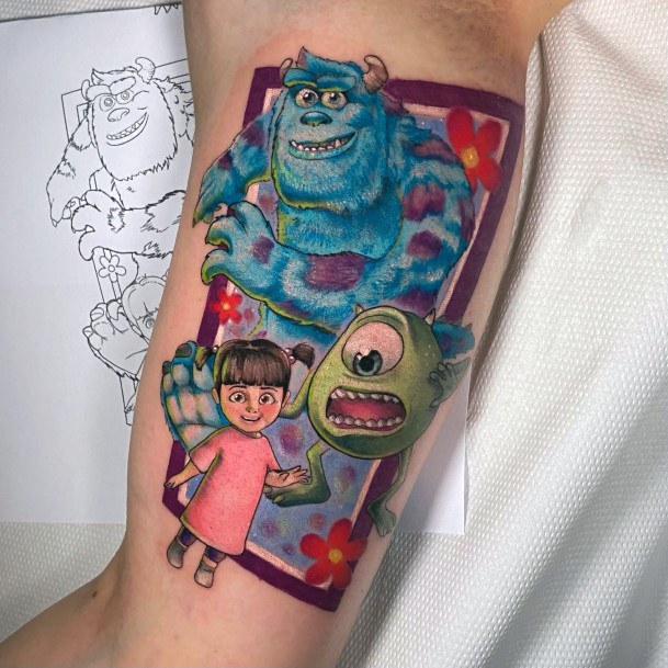 Monsters Inc Tattoos For Girls