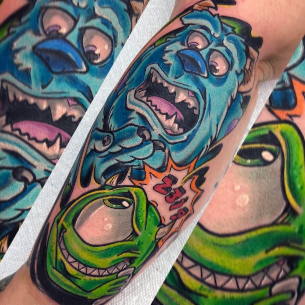 Monsters Inc Womens Feminine Monsters Inc Tattoos