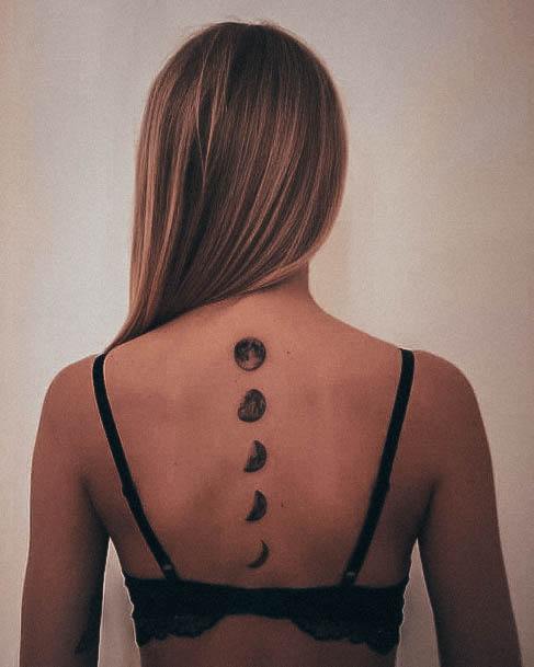 Moon Tattoo Designs Ideas For Women