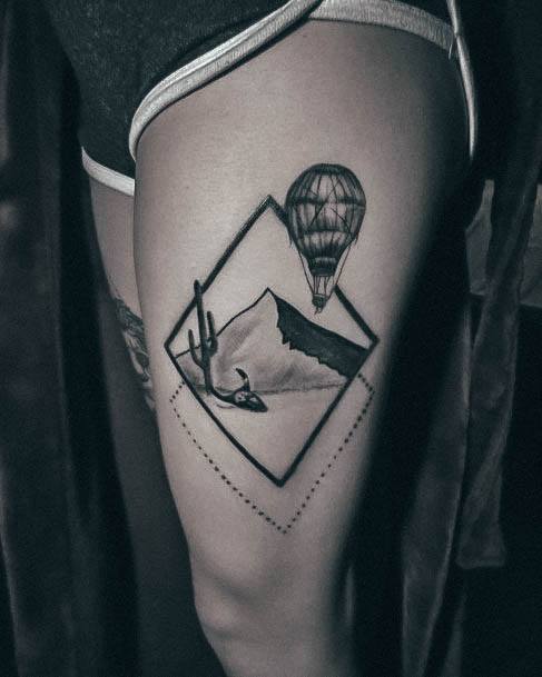 Mountain Girls Tattoo Ideas