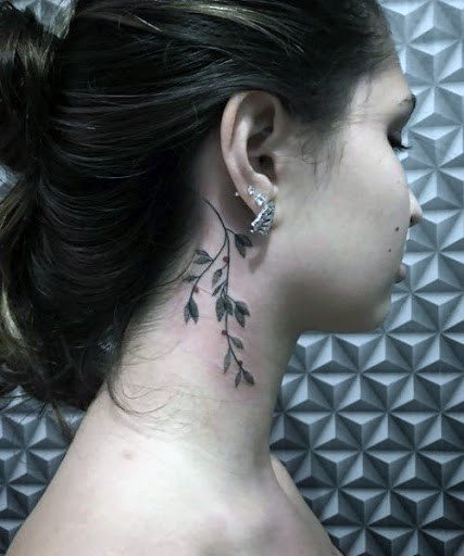 Top 80 Best Neck Tattoo Ideas For Women - Courageous Female Designs