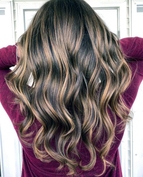 Multi Toned Womens Balayage Perfect For A Sun Kissed Sexy Look