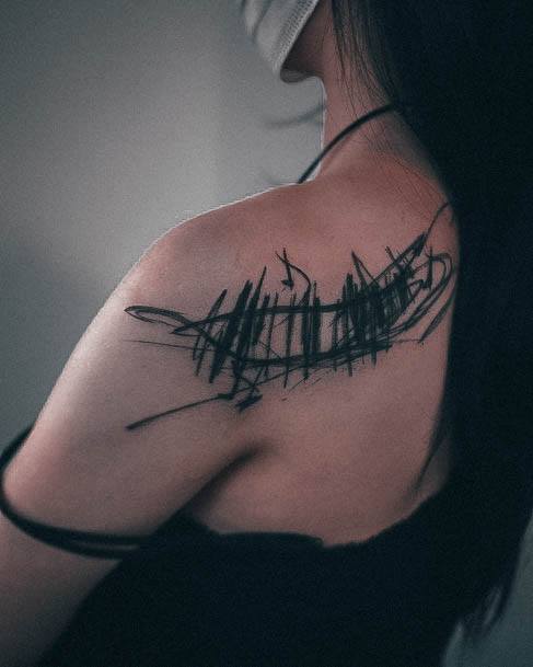 Music Tattoo Designs For Women Shoulder