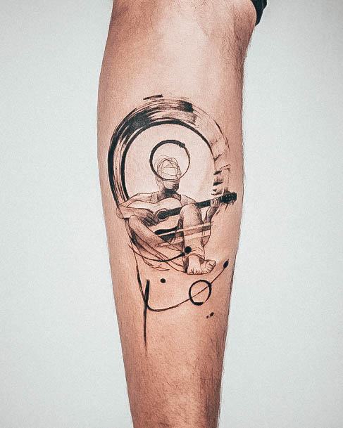 Music Tattoo Feminine Designs