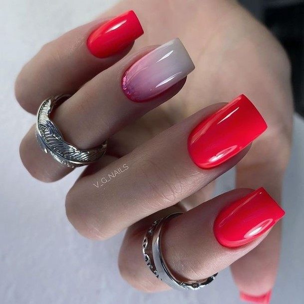 Nail Art Girls Red Hot Ideas