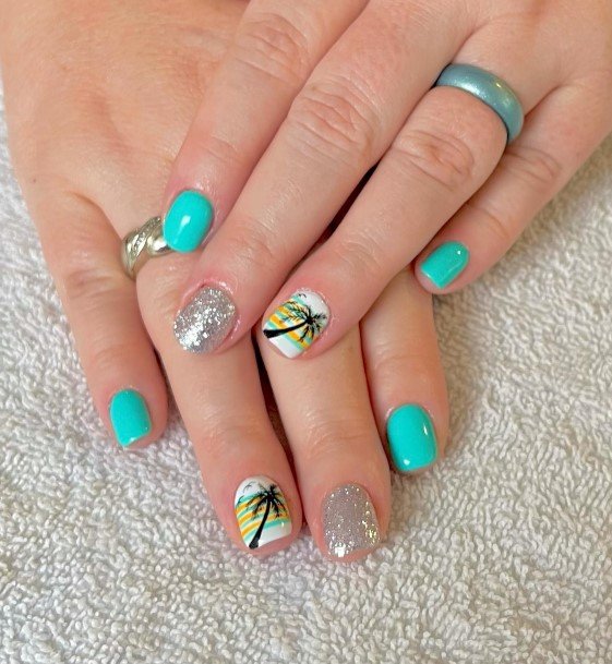 Nail Ideas Beach Design For Girls