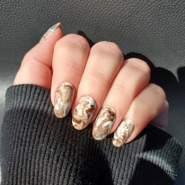 Nail Ideas Coffee Design For Girls