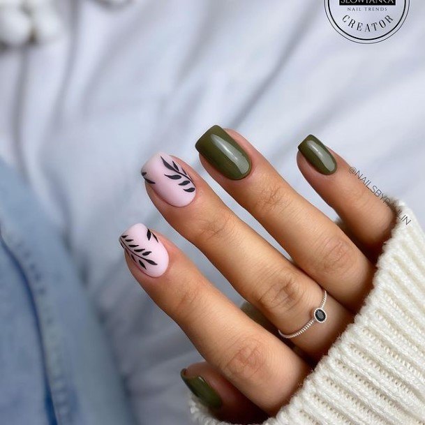 Nail Ideas Dark Design For Girls