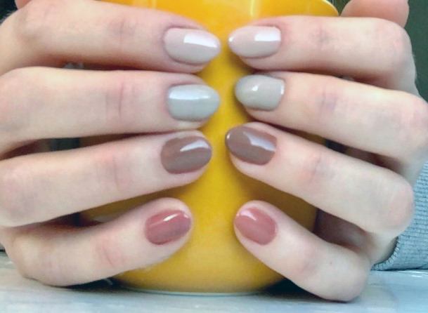 Nail Ideas For Women Brown Shade