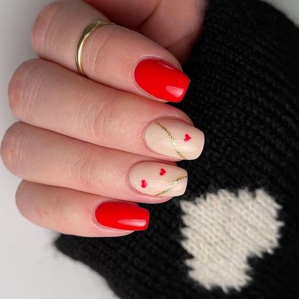 Nail Ideas Heart Design For Girls