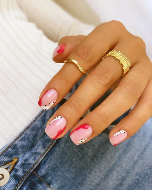 Nail Ideas Magenta Design For Girls