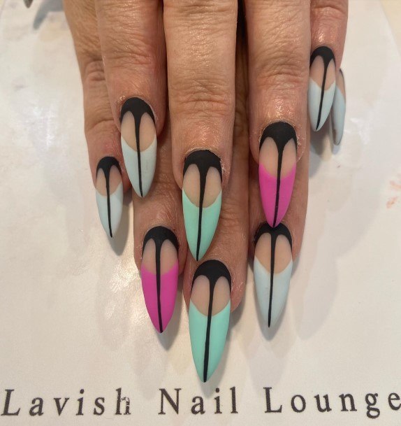 Nail Ideas Matte Design For Girls