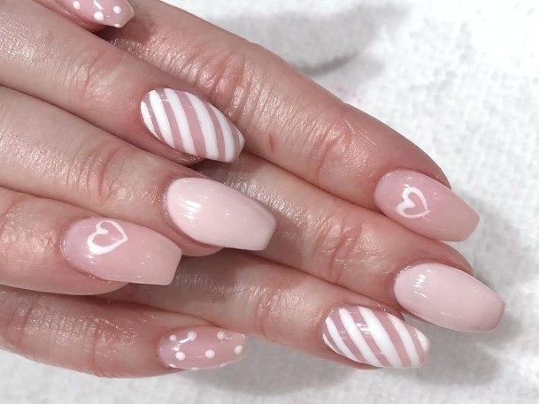 Nail Ideas Pale Pink Design For Girls