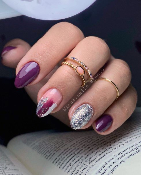 Nail Ideas Purple Dress Design For Girls