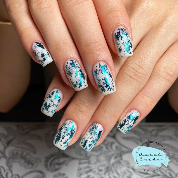 Nail Ideas Teal Turquoise Dress Design For Girls