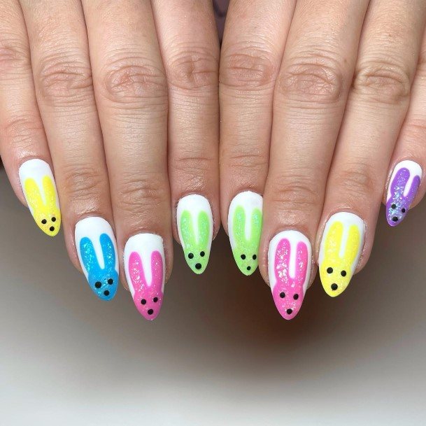 Nail Ideas Womens Bunny Design