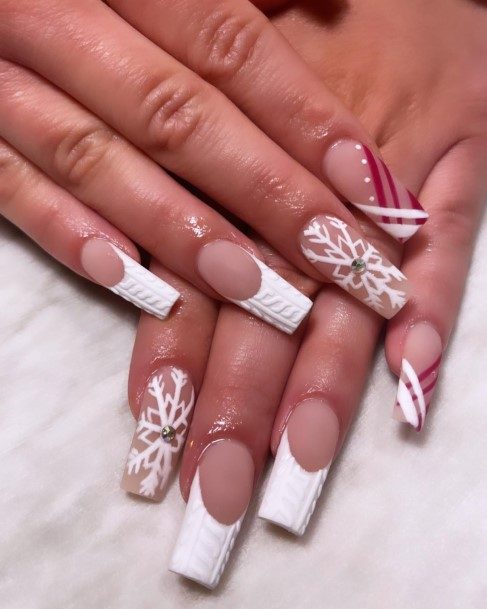 Nail Ideas Womens Christmas Gel Design