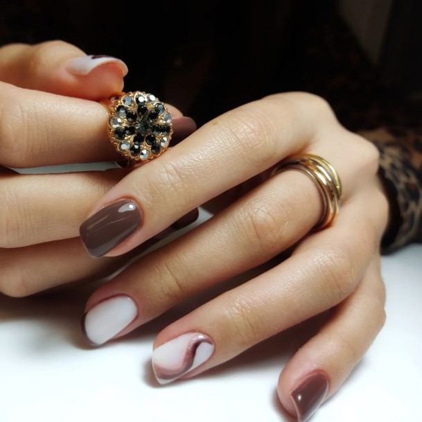 Nail Ideas Womens Coffee Design