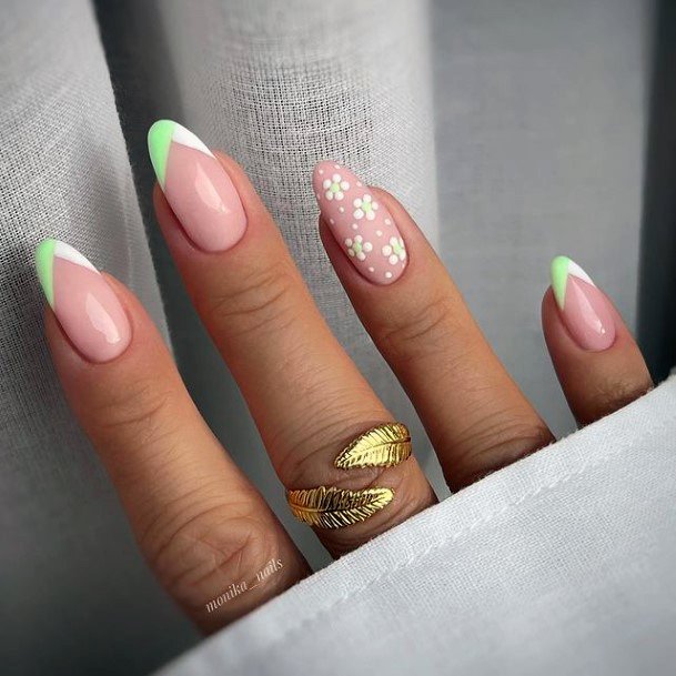 Nail Ideas Womens Green Dress Design