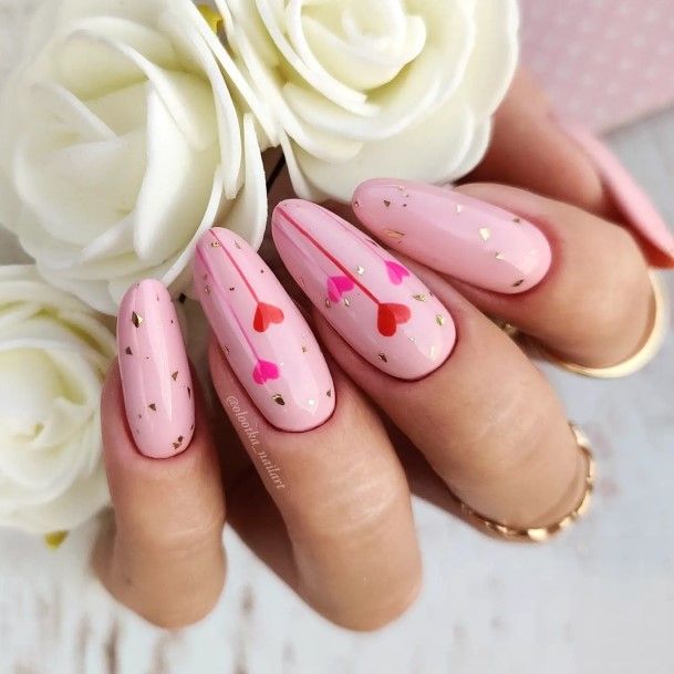 Nail Ideas Womens Heart Design