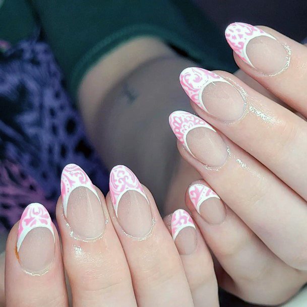 Nail Ideas Womens Lace Design