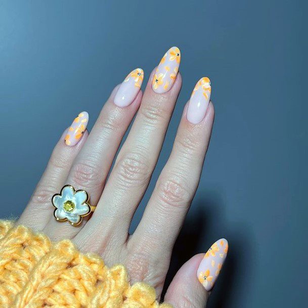 Nail Ideas Womens Light Yellow Design